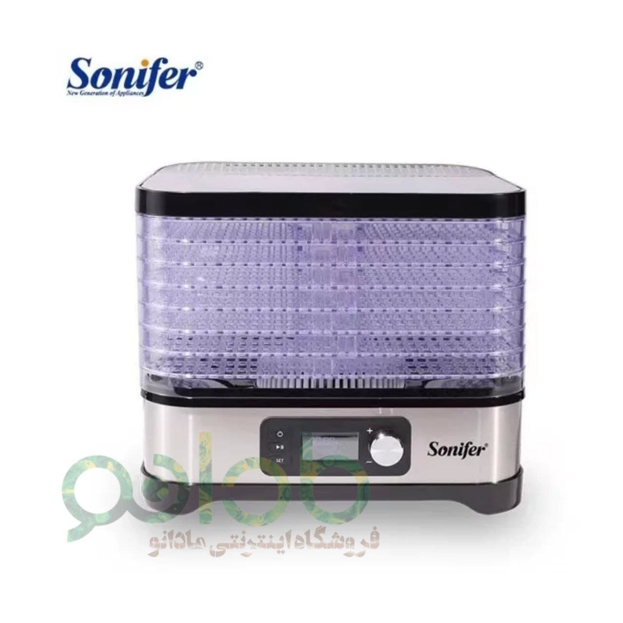میوه خشک کن 8 طبقه سونیفر مدل:SF-4016 — تصویر ۴