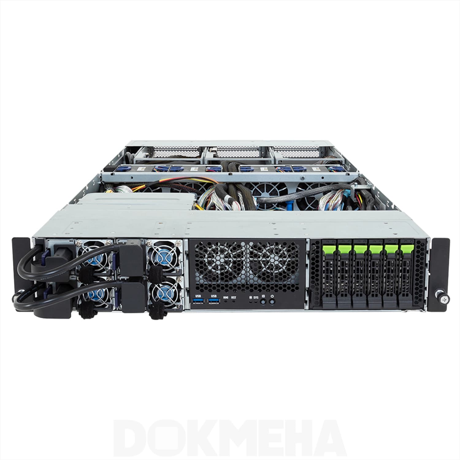 سرور گرافیکی هوش مصنوعی گیگابایت Gigabyte XV23-ZX0-AAJ1 2U DP 4xGPUs — تصویر ۶