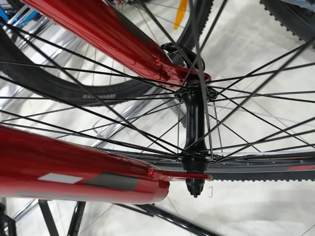 دوچرخه بلست 27.5 مدل GRAVEL طوسی-قرمز — تصویر ۴