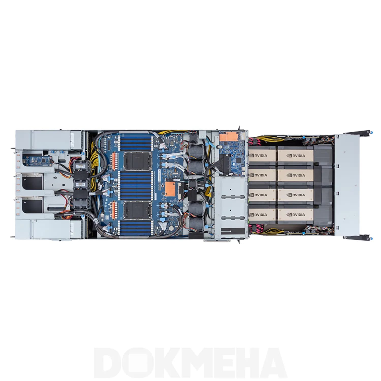 سرور گرافیکی هوش مصنوعی گیگابایت Gigabyte G593-SD0 5U DP H100 8-GPU — تصویر ۸