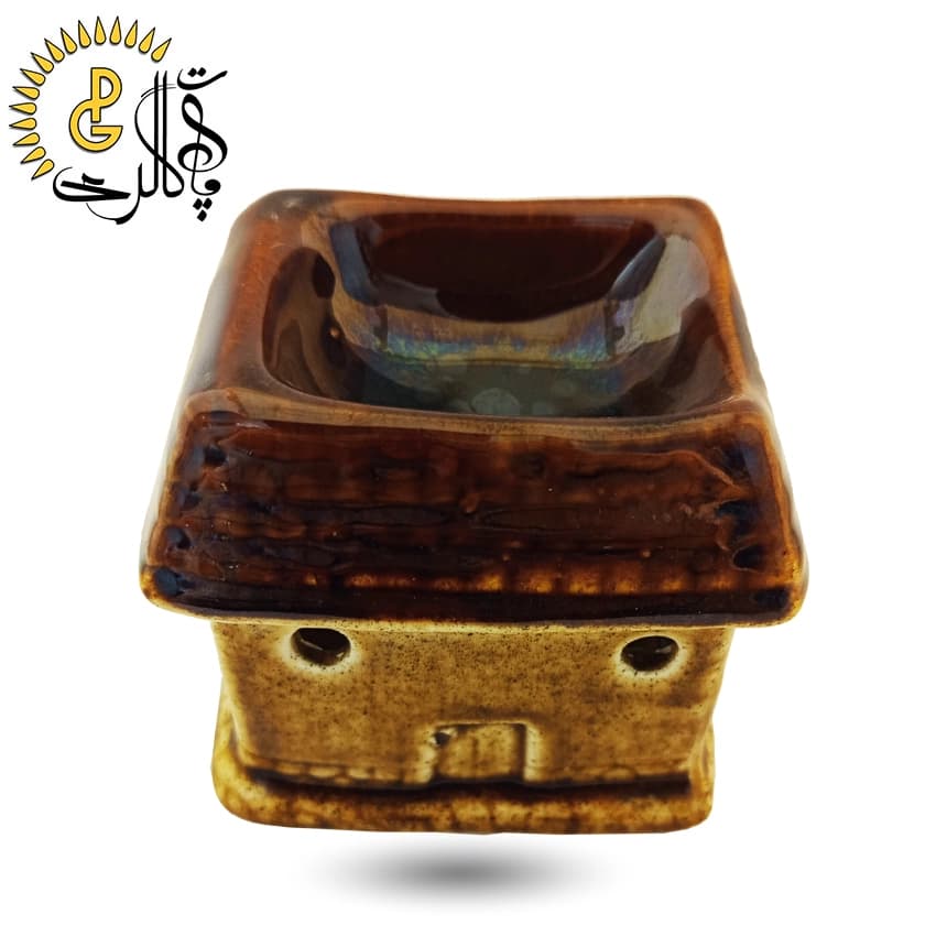 اسانس سوز سرامیکی طرح کلبه کد 5546 — تصویر ۲