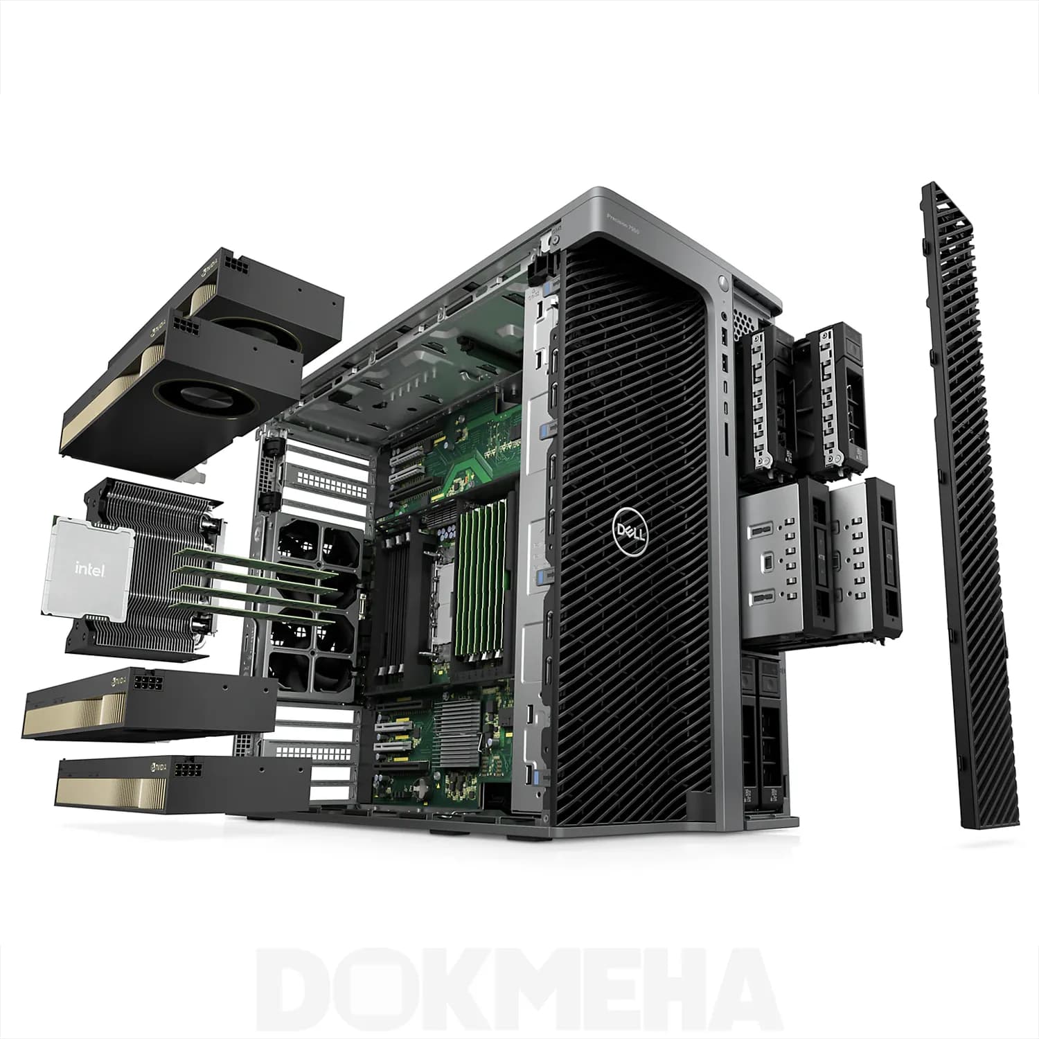 کیس ورکاستیشن دل Dell Precision 7960 Tower — تصویر ۳