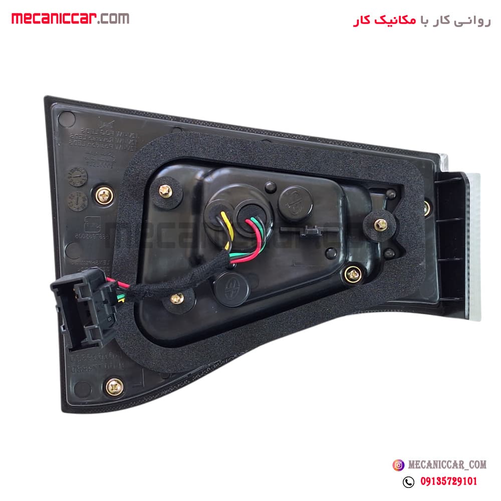 چراغ خطر روی صندوق راست سمند سورن پلاس کروز — تصویر ۴