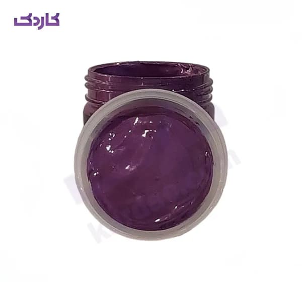 رنگ اکریلیک بنفش صدفی کارن حجم 250 گرمی — تصویر ۲