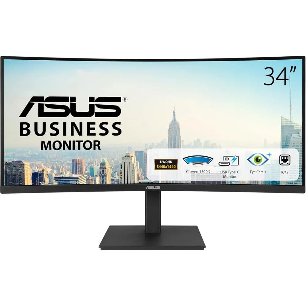مانیتور ایسوس ASUS VA34VCPSN VA 100Hz 34″ Curved — تصویر ۶