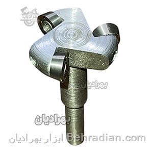 چوب ساب الماسه HS6 مینی کاتر گرد ۳ تیغ شفت 6 ( فقط کاربر حرفه ای )
