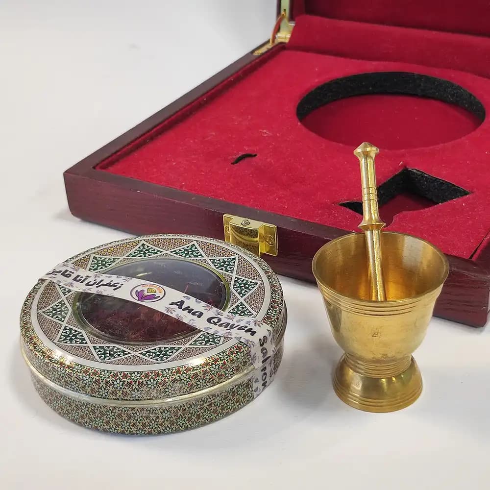 زعفران کادویی شیک – 4 گرم زعفران سوپرنگین – کد 1604 – آنا قاین — تصویر ۶