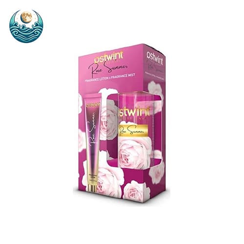 ست بادی اسپلش و لوسیون بدن استیونت رایحه rose summer