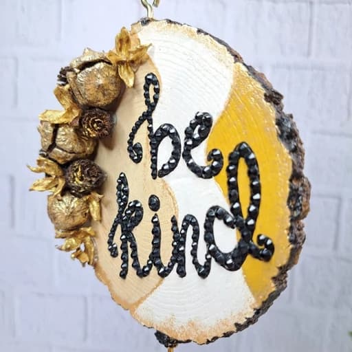 آویز و جاکلیدی مدل be Kind — تصویر ۲