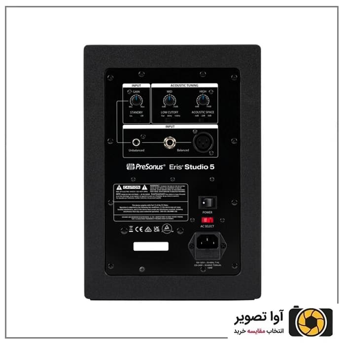 اسپیکر مانیتور پريسونوس PreSonus ERIS STUDIO 5 — تصویر ۳