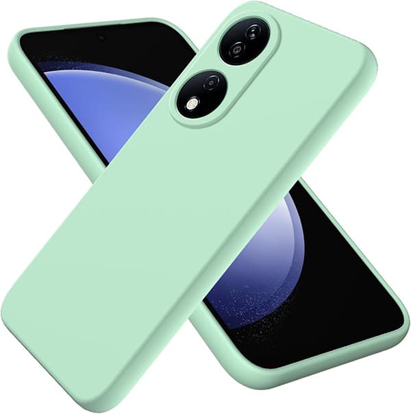 قاب سیلیکونی محافظ لنزدار هواوی مدل Silicone Cover For Huawei Honor X7B — تصویر ۲