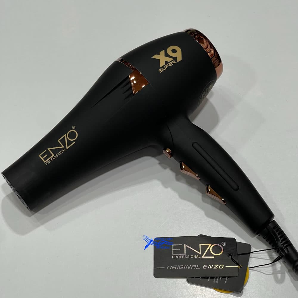 سشوار انزو موتور فوق سنگین ENZO X9 سری SUPER POWER — تصویر ۶