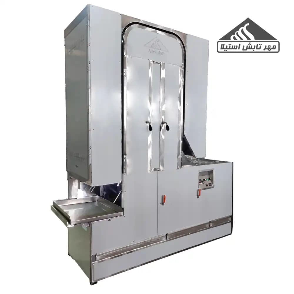 کباب پز تابشی اتوماتیک زمرد