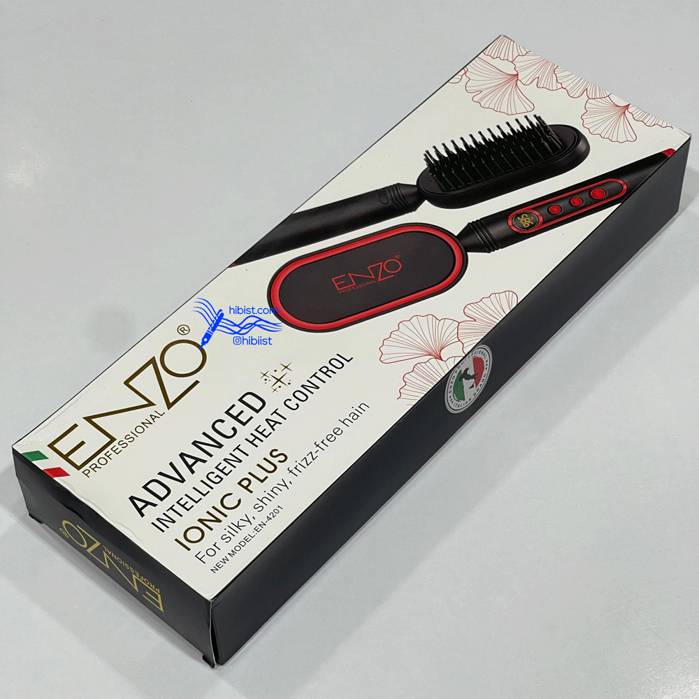 برس حرارتی جادویی فوق حرفه ای ENZO مدل EN-4201 سری IONIC PLUS — تصویر ۵