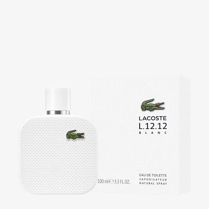 ادکلن مردانه Lacoste L.12.12 Blanc Eau de Toilette 100ml — تصویر ۵