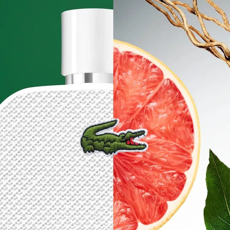 ادکلن مردانه Lacoste L.12.12 Blanc Eau de Toilette 100ml — تصویر ۶