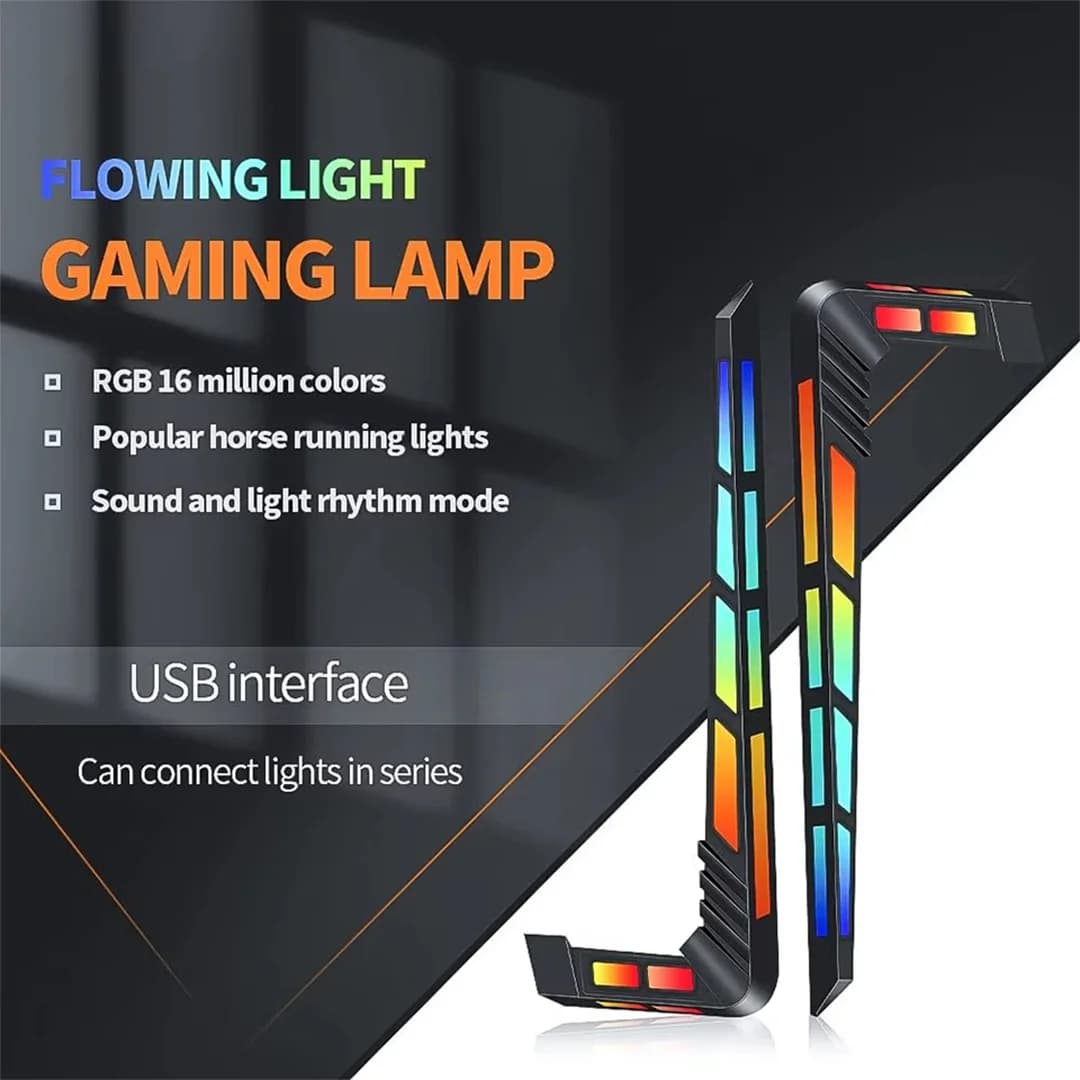 کیت نورپردازی میز گیمینگ-لامپ RGB میز گیمینگ فوتونیکس مدل PX-DSL-01 همراه ریموت کنترل — تصویر ۲