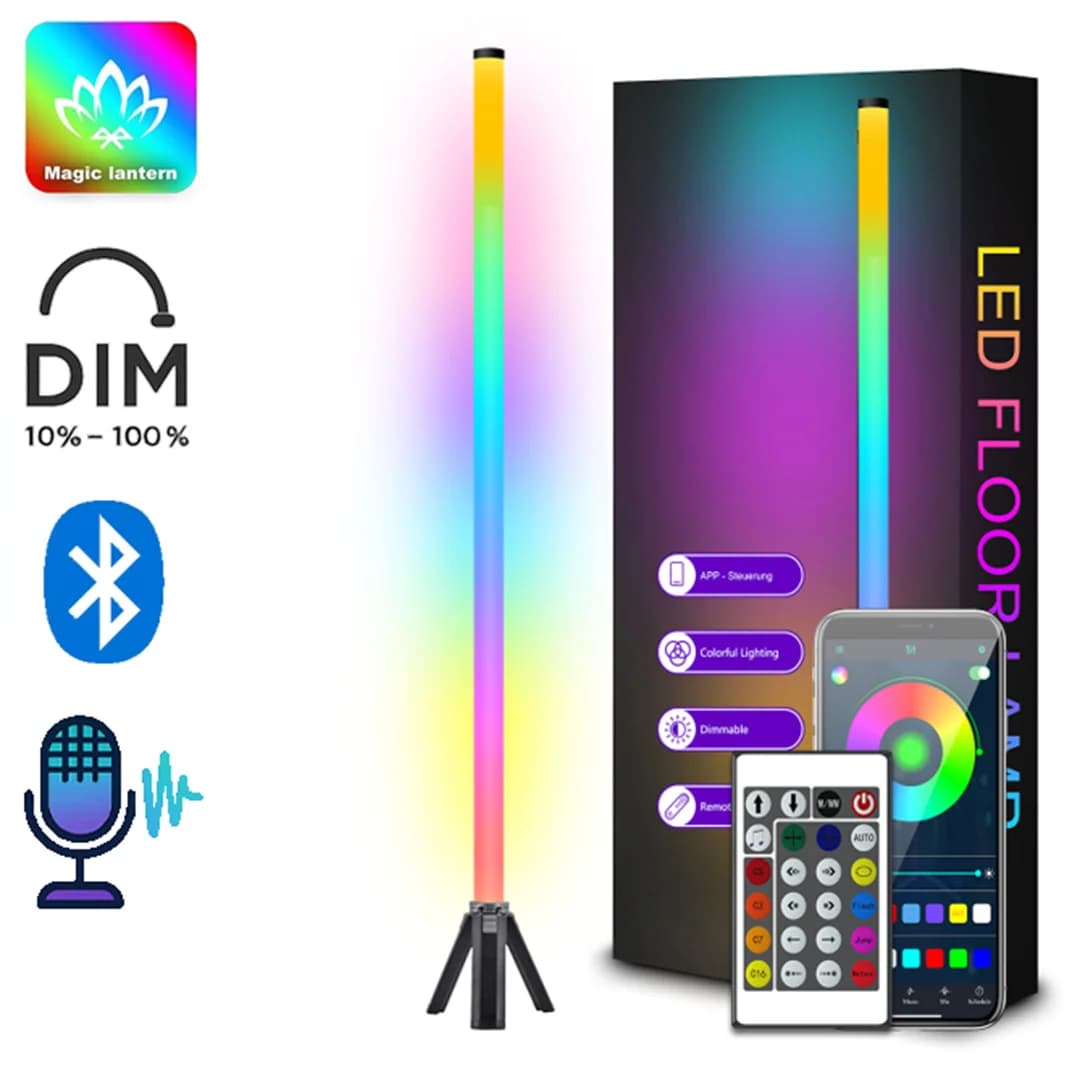 کرنرلایت هوشمند RGB فوتونیکس مدل PX-CL-03 با نورپردازی 360 درجه همراه ریموت کنترل و اپلیکیشن موبایل