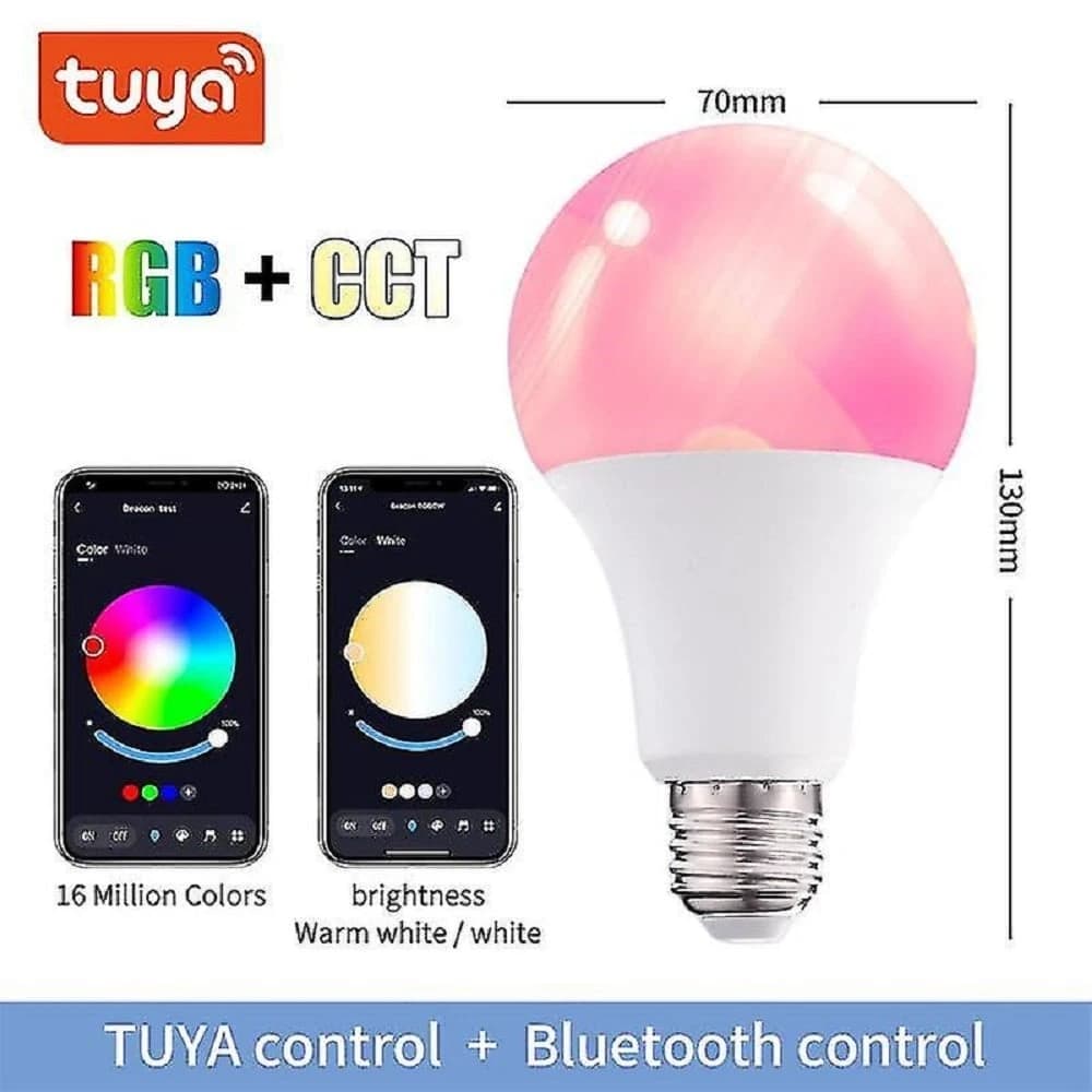 لامپ RGB هوشمند فوتونیکس مدل PX-CLE-03 با تکنولوژی Tuya و توان 9 وات — تصویر ۲