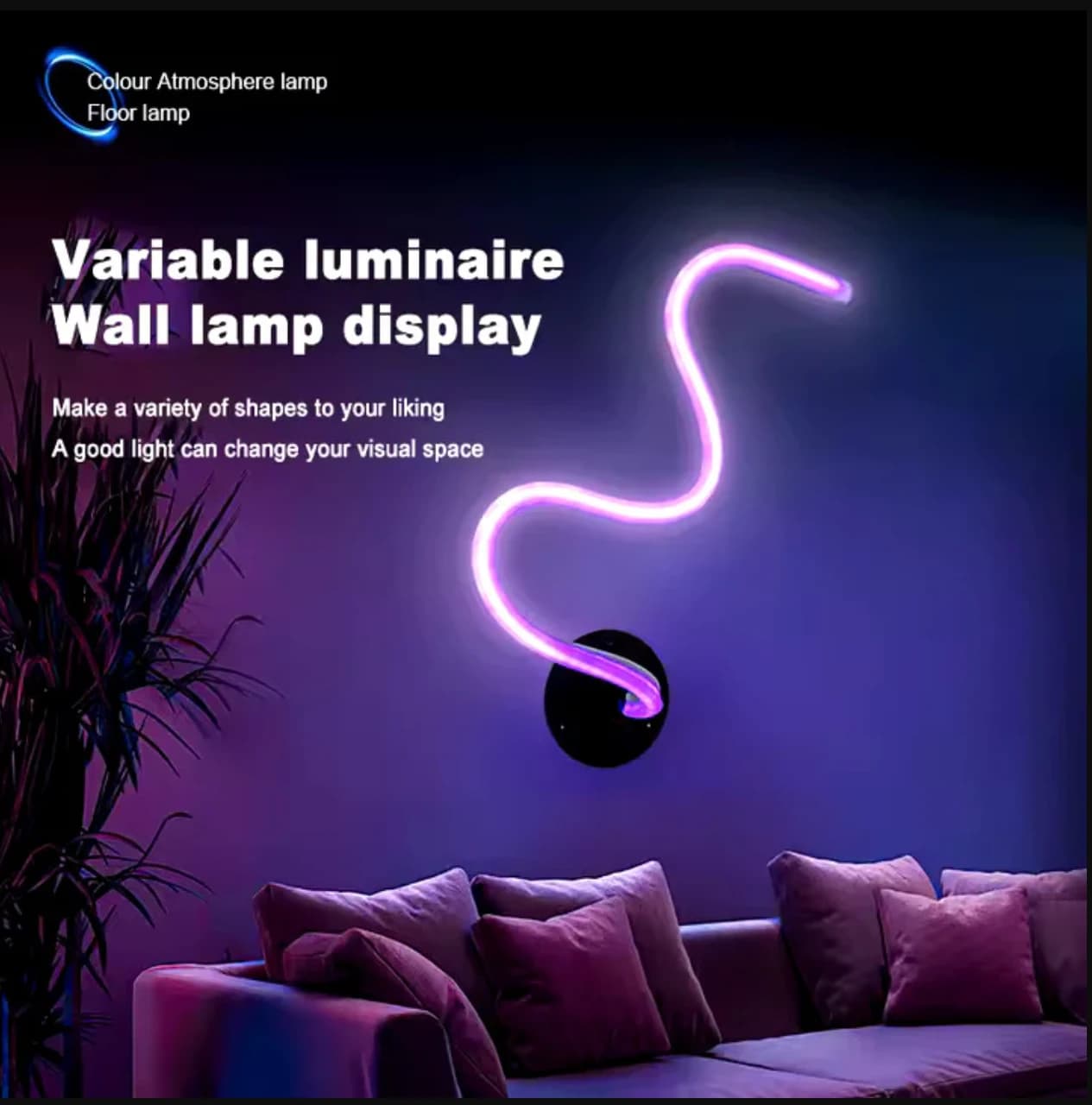 کرنرلایت فلکسیبل هوشمند RGB فوتونیکس مدل PX-CL-02 همراه ریموت کنترل و اپلیکیشن موبایل — تصویر ۴