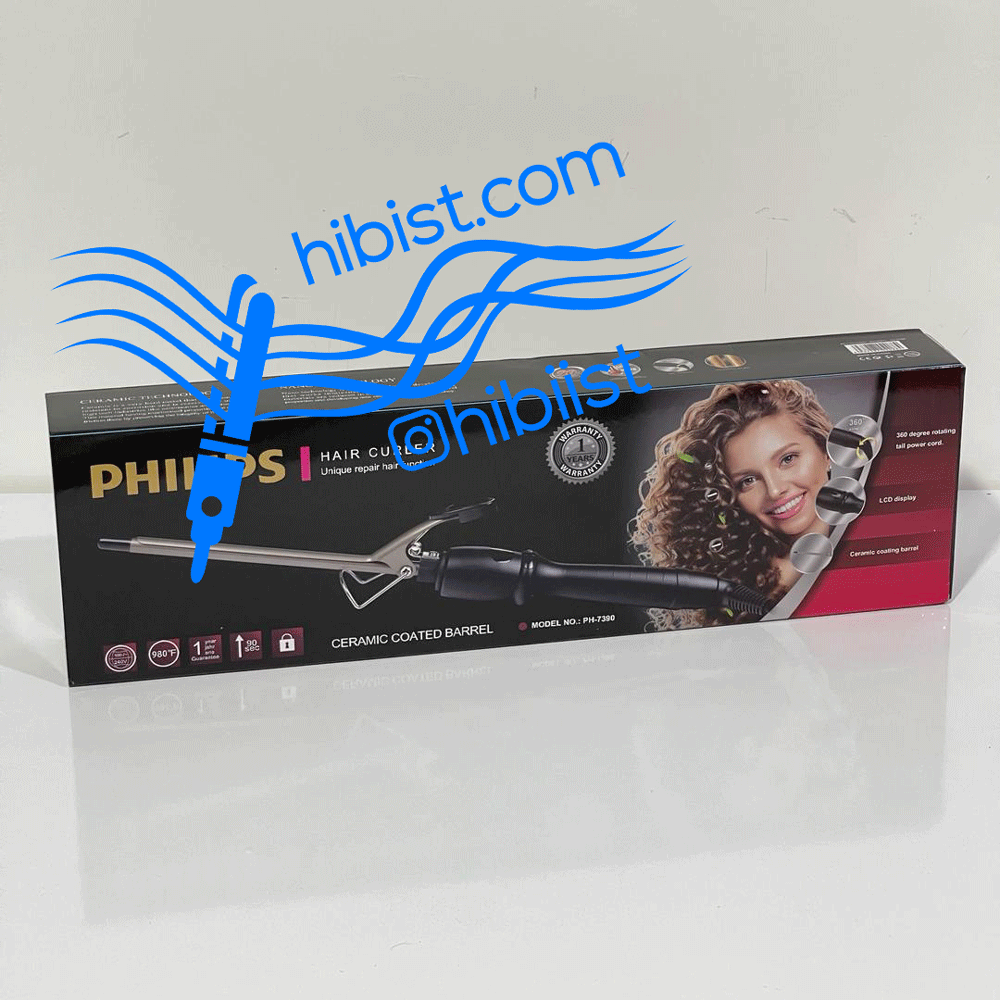بابلیس مدادی (ریزترین سایز فر کننده ) مارک فیلیپس سایز 9 میلیمتر مدل PH-7390 سری اول گارانتی دار — تصویر ۴