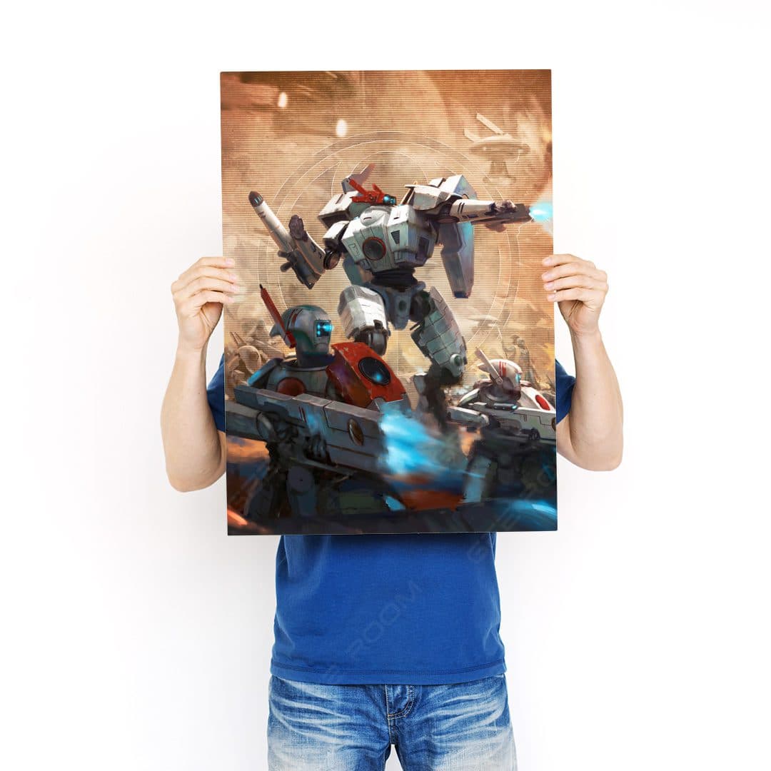 تابلو عکس گیمینگ وار همر – (عمودی) Warhammer 40000 10th Edition-008 — تصویر ۳