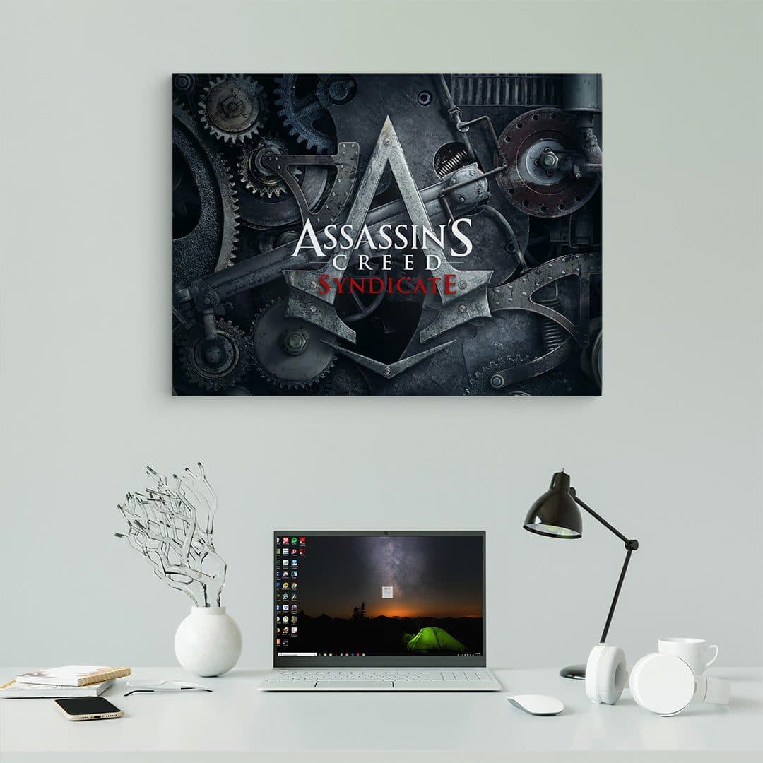 تابلو عکس اتاق گیمینگ با تم اساسینز کرید (افقی) Assassin’s Creed-037 — تصویر ۲