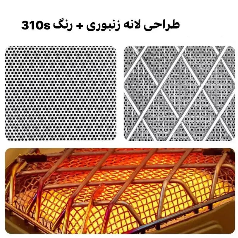 هیتر یا بخاری گازی اسنوهاک با توان 3500 وات SN-C6195 — تصویر ۹