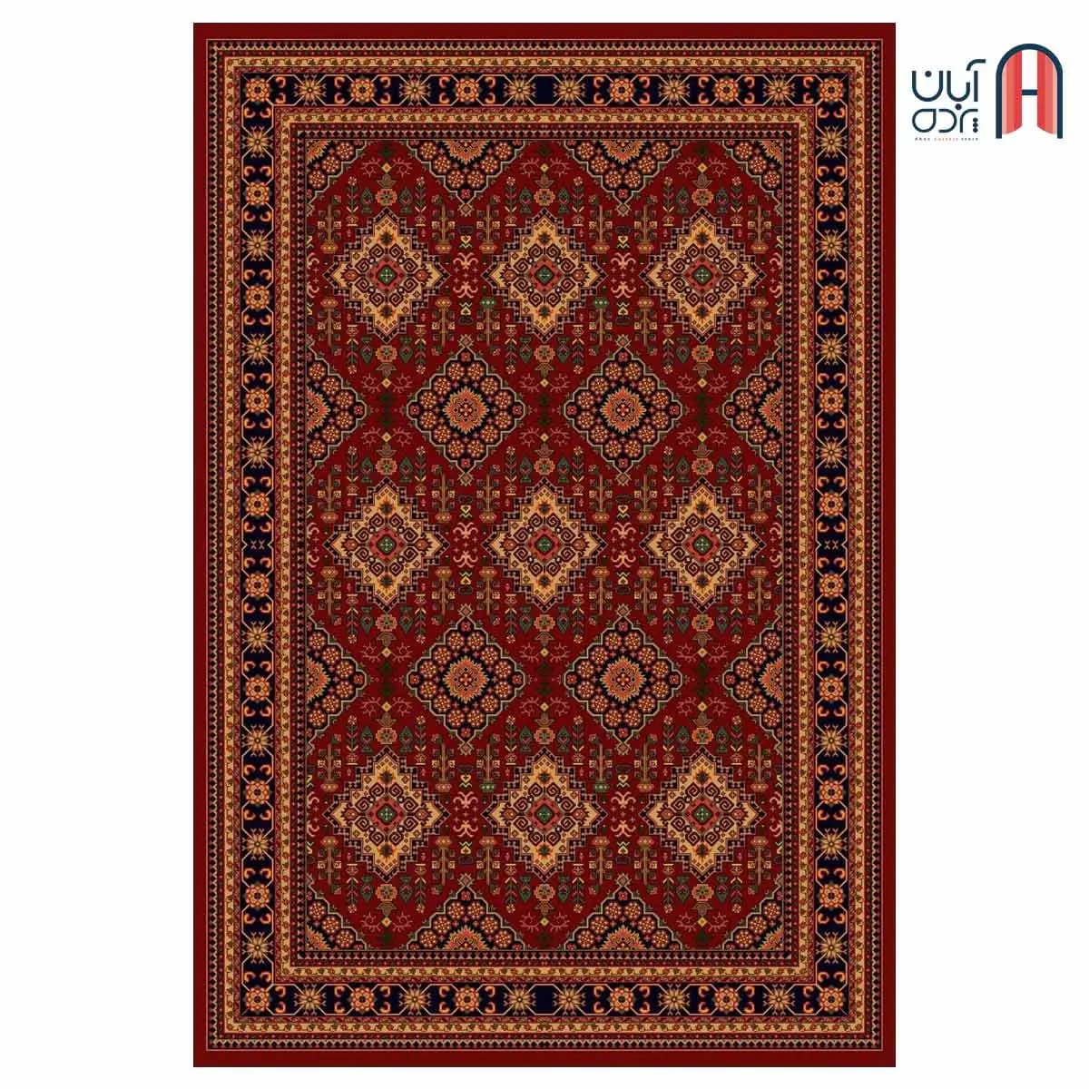 فرش کلکسیون بوستان کد فرش 532-R، لاکی چهارمتری