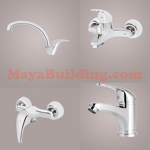 ست شیرآلات بهداشتی کی آی جی مدل آسو KIG-Faucets