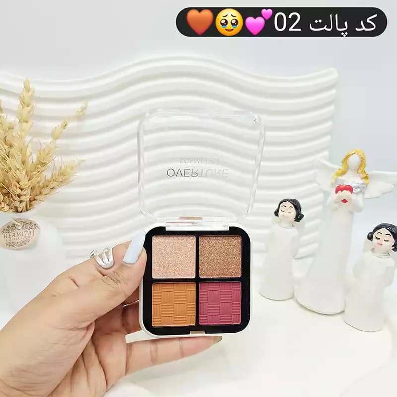 پالت سایه چشم اورتور 4 تایی وزن 11 گرم — تصویر ۲