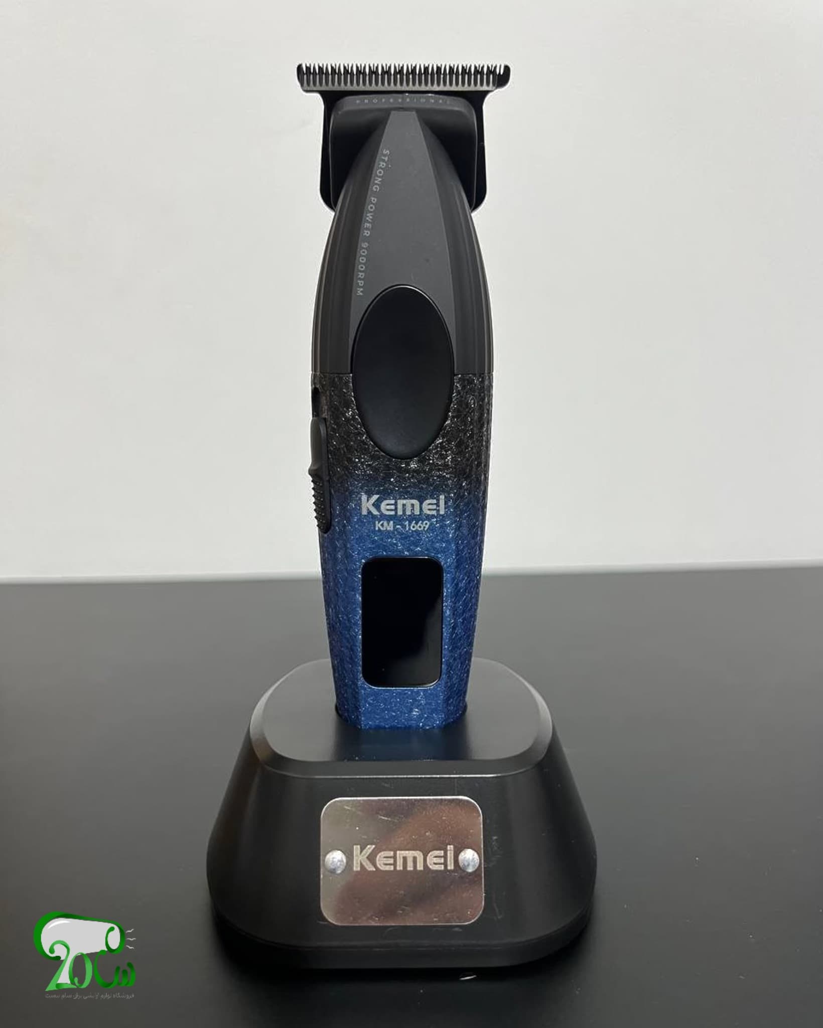 ماشین اصلاح کیمی مدل KM-1669 با تیغه سرامیک و برش مستقیم — تصویر ۸