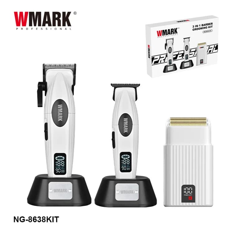 ست کامل ماشین اصلاح حرفهای wmark ng-8638 kit