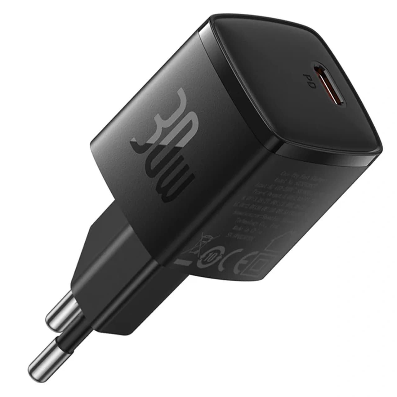 شارژر دیواری بیسوس مدل CCZC30CE با توان خروجی 30 وات و قابلیت شارژ سریع — تصویر ۴