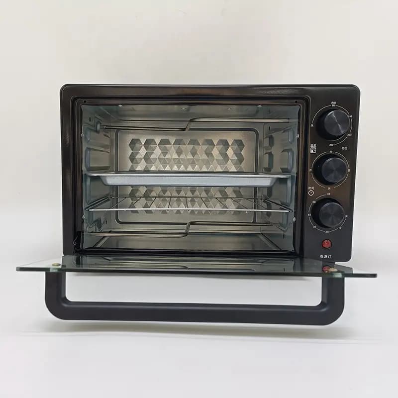 Cuisine Four électrique chaude 25L Grande capacité Pizza Pain Cuisson Four électrique — تصویر ۲