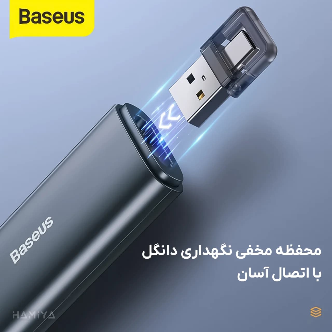 پرزنتر لیزری بی سیم بیسوس مدل WKCD000013 قابل شارژ — تصویر ۷