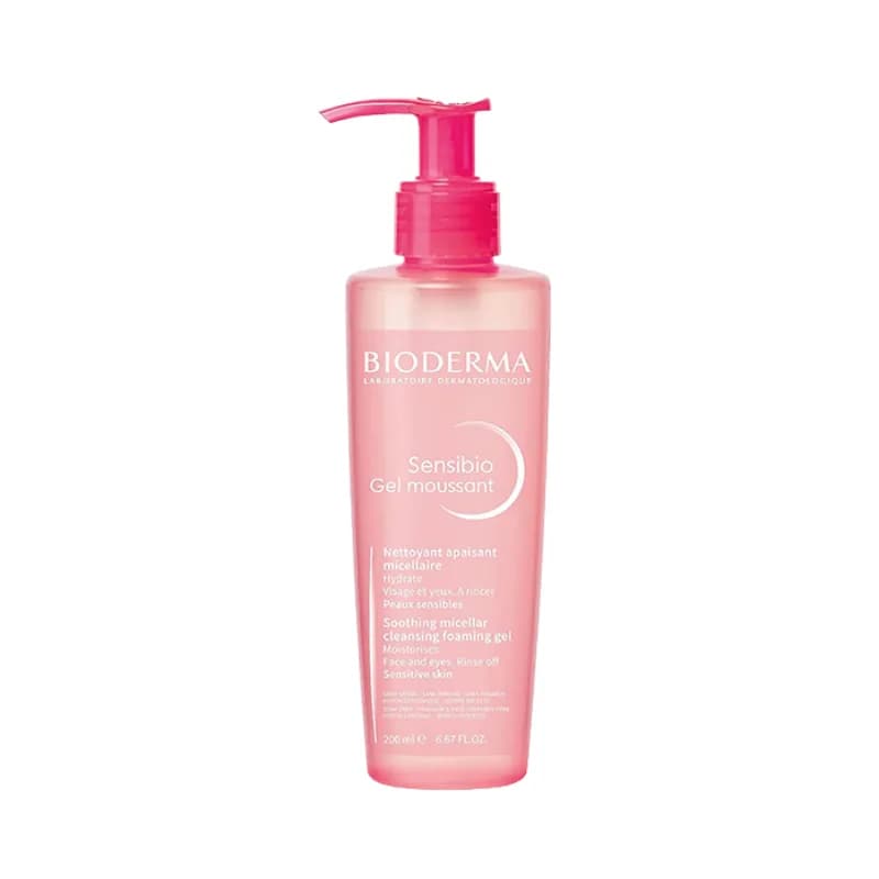 ژل شستشوی صورت بایودرما مدل Sensibio Gel Moussant مناسب پوست حساس حجم 200 میلی لیتر — تصویر ۲