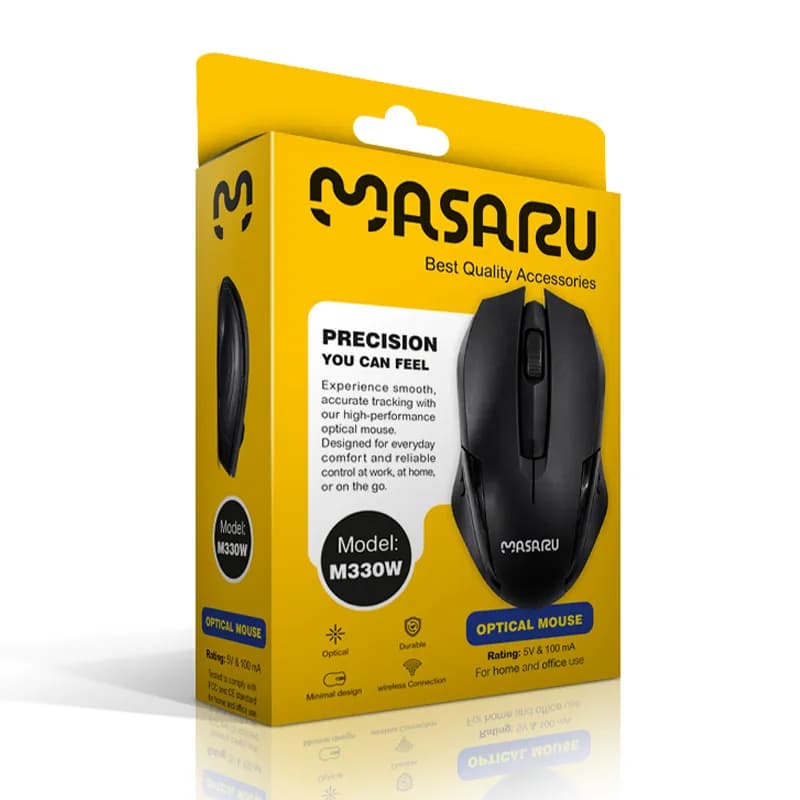 موس بیسیم ماسارو مدل M330W از برند MASARU