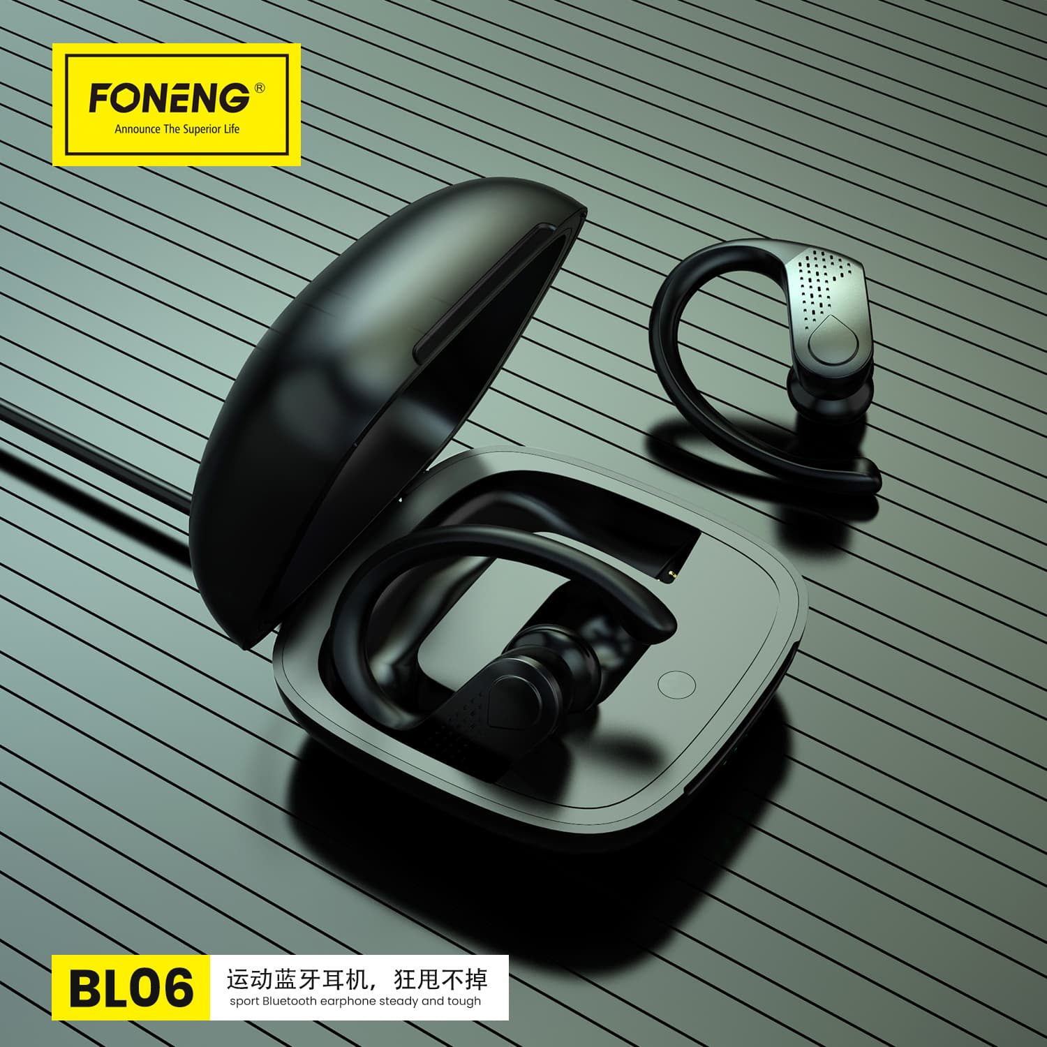 هدفون بلوتوثی فوننگ FONENG TWS BL06 — تصویر ۳