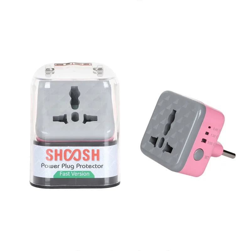 تبدیل برق 3 به 2 تایمر دار مدل SH-90 از برند SHOOSH — تصویر ۲