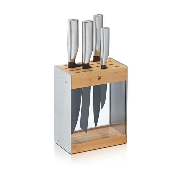 ست چاقوی آشپزخانه وی ام اف مدل Ultimate Black Knife Block 5-Piece Set