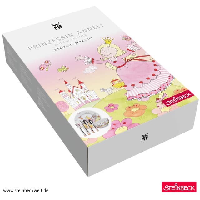 سرویس غذا خوری کودک وی ام اف مدل WMF Kids cutlery set Princess Anneli, 6-piece — تصویر ۵