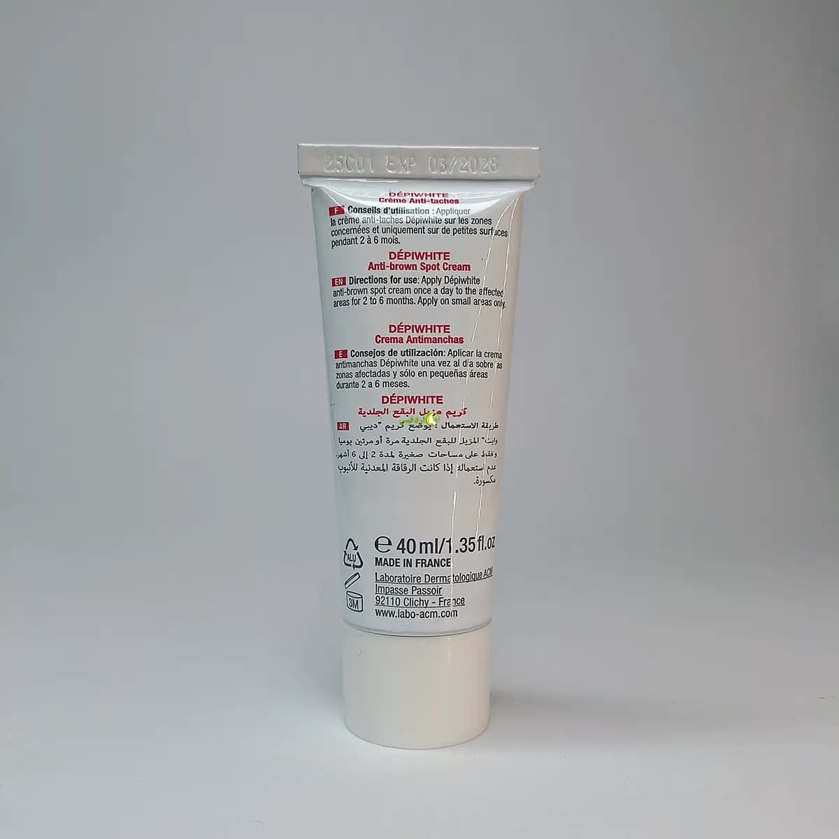 کرم ضد لک دپی وایت ادوانسد ACM Depiwhite Advanced 40ml اصل — تصویر ۸