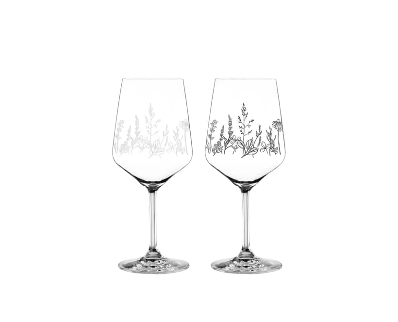 گیلاس ناخمن مدل NACHTMANN Tattoo Wine Glass/Black بسته دو عددی — تصویر ۷