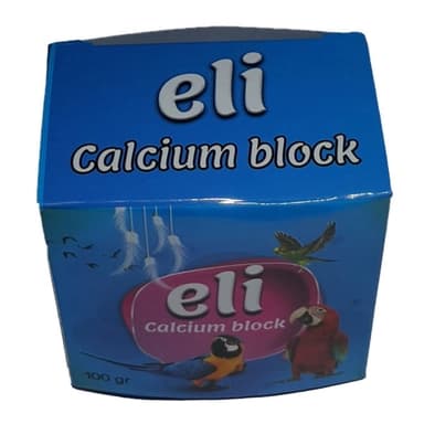 سنگ کلسیم پرنده مدل Eli وزن 100 گرم