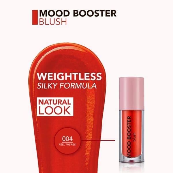 رژگونه مایع فلورمار مدل Mood Booster Blush شماره 04 — تصویر ۴