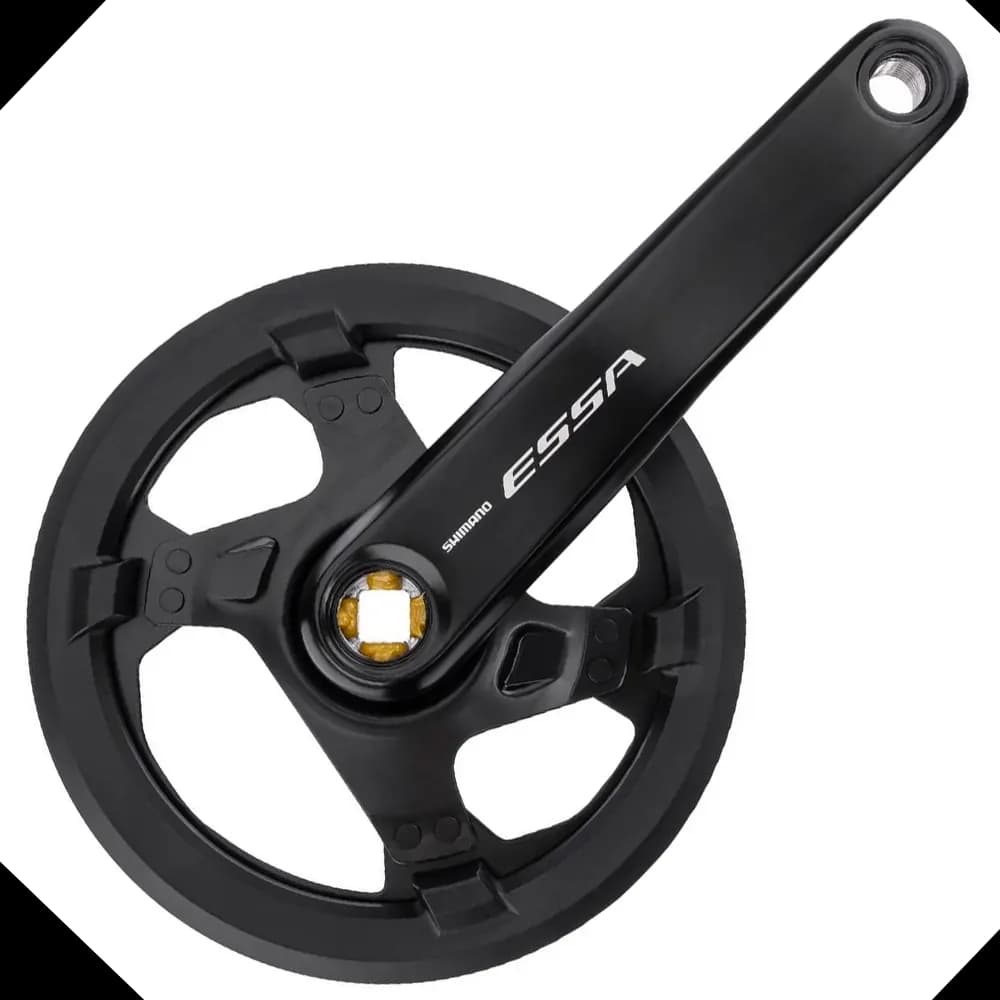طبق و قامه تک سرعته شیمانو Shimano ESSA FC-U2000-1 🚲