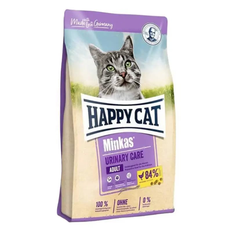 غذای خشک گربه هپی کت مینکاس یورینری Happy Cat Minkas Urinary