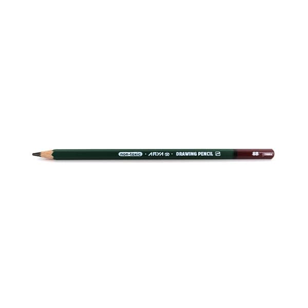 مداد طراحی آریا 8B (بسته 3 عددی) — تصویر ۲
