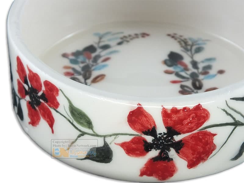 شکلات خوری کوچک سرامیکی نقاشی شده کد122 — تصویر ۲